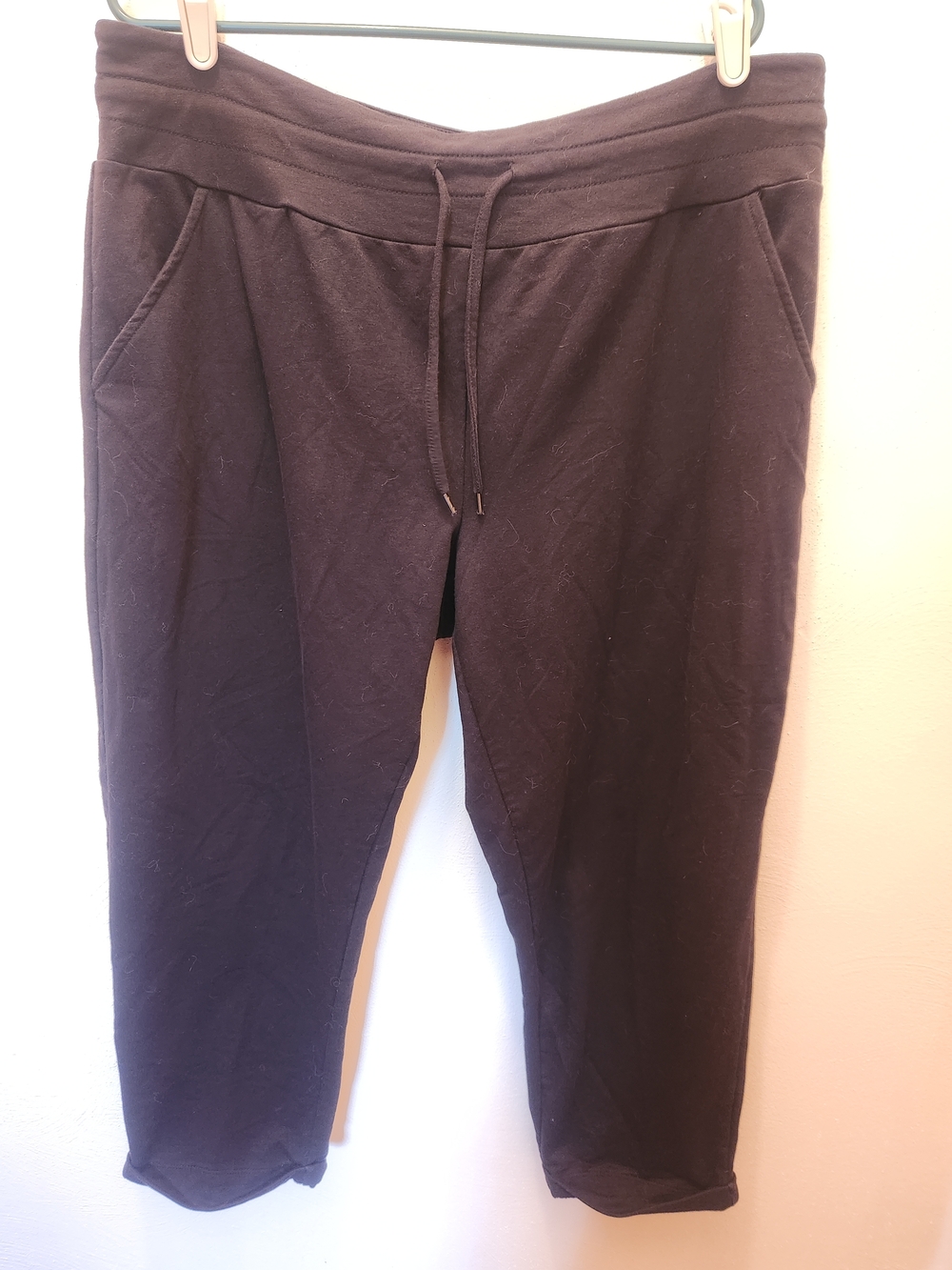CJ Banks Black Drawstring Jogger Pants
